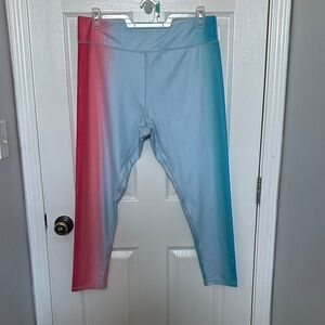 Plus Size Ladies Gradient Leggings -XXL